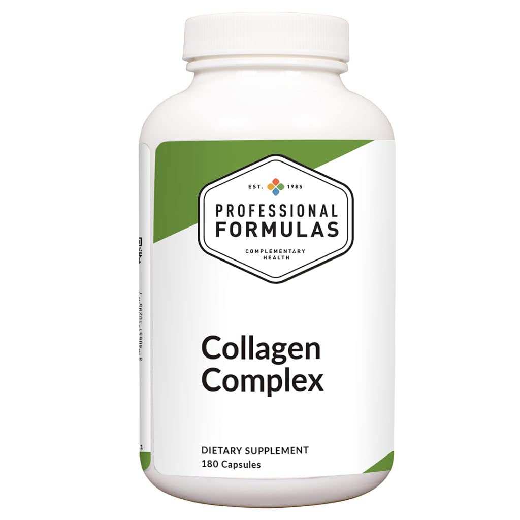 Professional Formulas Collagen Complex – Supporta Integrità Giunta, Flessibilità e Resistenza Strutturale – con Collageno, Condroitina & Hydroxyapatite – 60 capsule