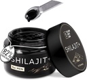 Shilajit Pure Himalayan Organic Shilajit Resin 50g - Dose quotidienne maximale 500mg - Shilajit naturel pour les hommes avec 85+ Trace Minerals et l'acide fulvic pour l'énergie Soutien immunitaire 50 Grams