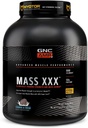 GNC AMP Mass XXX, Polvere proteica del Gainer di peso clinicamente provata, migliora la resistenza, dimensione, 780 Calorie, 50g Protein, Aminoacidi micronizzati, Creatina, Betaina, Cookies & Cream, 13 Serve, 6 SVG