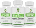 Integratore di supporto mitocondriale abbinato a Alpha GPC e Uridine - Vitalità cellulare e prestazioni cognitive
