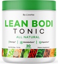 LIVORKA Lean Bodi Tonic, poudre de formule naturelle avancée - 30 portions pour 1 mois