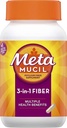 Meta Mucil 3 en 1 Capsules de complément de fibre multisanté - 100 Capsules, boîte de 6