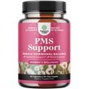 PMS Support Supplement für Frauen – Hormon Balance für Frauen & Menstruationsstörungen mit DIM, Chasteberry, Black Cohosh & Ashwagandha - für Period Cramps Ease, Menopause Bloating, Mood Swing – 60 Ct