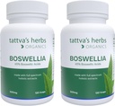 Tattva Kräuter Boswellia Serrata Ergänzung, Boswellia Extrakt Kapseln, Joint Support Supplement, CO2 Extrakt, Boswellia Complex Powder, 2-Pack, 240 Count, 500 mg - 25 Jahre Premium Service