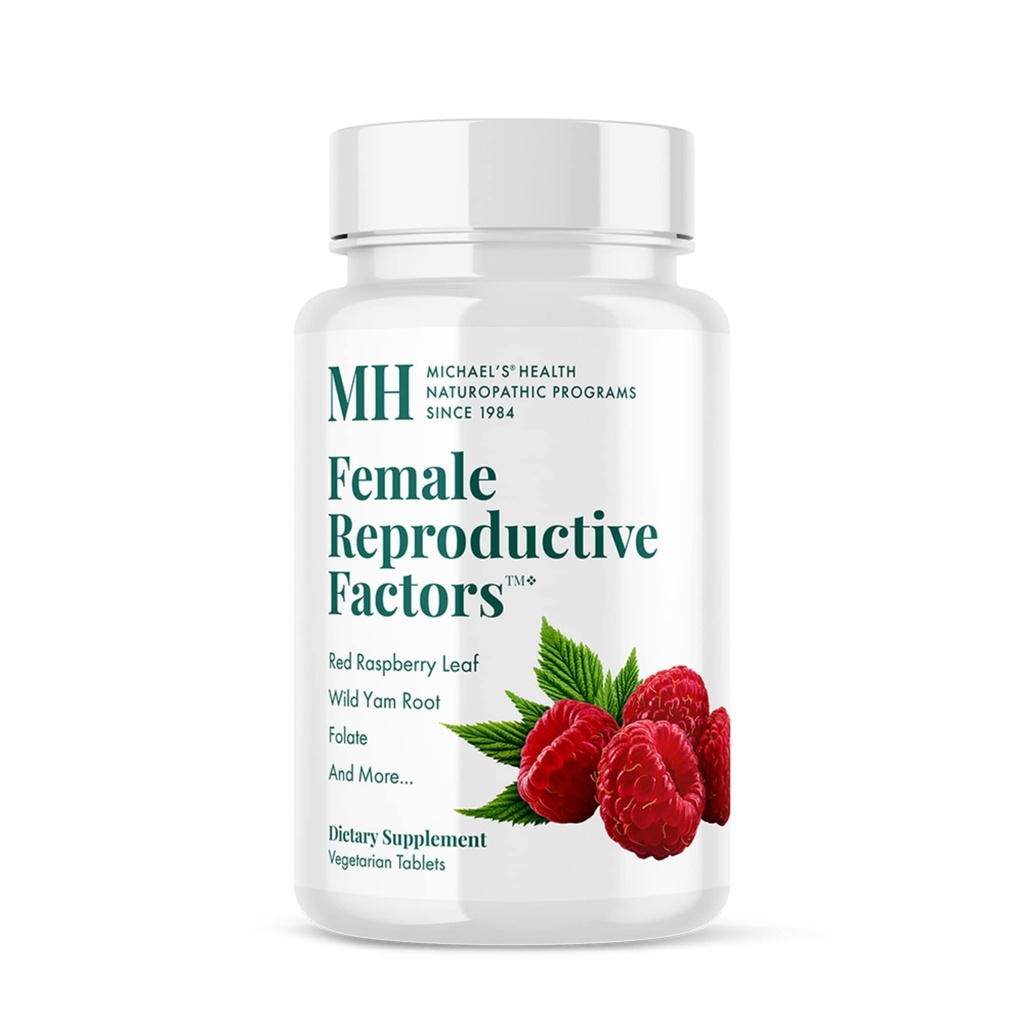 MICHAEL'S Health Programmi Naturopatici Fattori riproduttivi femminili - 60 compresse vegetariane - Nutrienti per sostenere la percezione sana e la gravidanza - 20 Serve