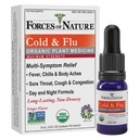 Kräfte der Natur Kalt & Cough Relief, Organische Homöopathische Medizin für Husten, Congestion, Body Aches, Kopfschmerzen, Chills & Fatigue, Maximum Strength, Non-Drowsy Formel, 10ml (0.34 fl oz)