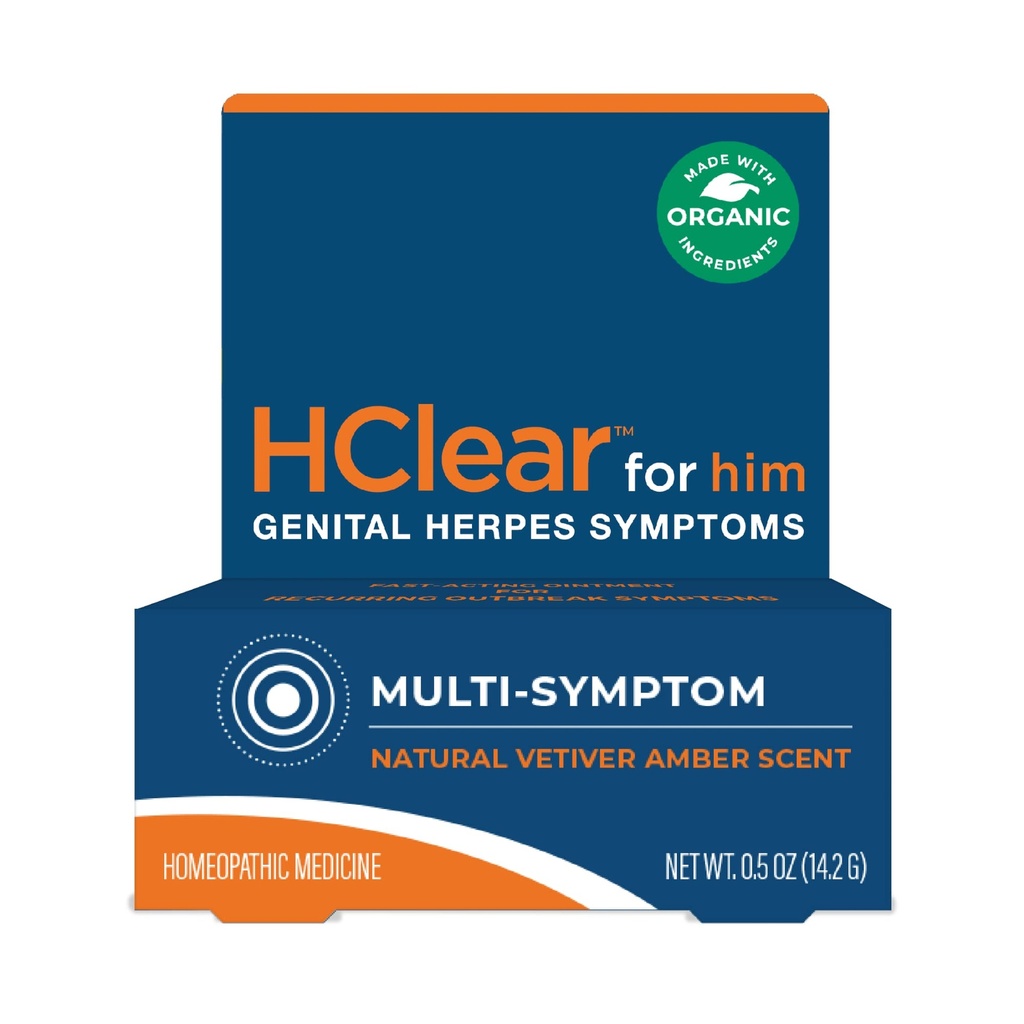 HCIear für ihn von FemiClear - Topical Ointment - Formuliert mit All-Natural und Organic Ingredients - Fast-Acting Relief - Hergestellt in den USA - (0,5 Oz Tube)