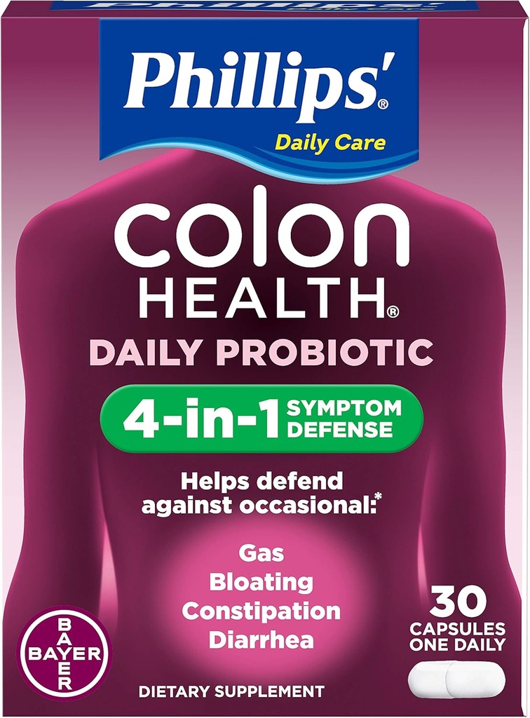Phillips Colon Salute Probiotici Caps 60 ea