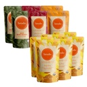 Brodo Deeply Rooted Organic Chicken Broth con Turmeric & Ginger | Nutrient Dense, Chef Crafted Bone Broth in Single Serving Pouches | Non Made From Concentrate, No Preservatives (6x 8.3 oz Pouches)