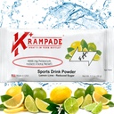 Krampade Elektrolyte Pulver Kaliumergänzung - 4000 mg K+, >4X Mehr als Kokoswasser | Instant Cramp Relief | Hydratation Pulver