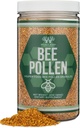 Bienen Pollen-Ergänzung - 1lb (16 OZ) von Raw Bee Pollen Granulate (151 Portionen von 3 Gramm mit Scoop) Superfood High in Vitaminen, Mineralien und Protein von Double Wood