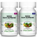 Filles & Garçons Ensemble multivitamines avec D3, Fer, Calcium, Biotine, Enzymes digestifs – Multivitamines pour l'énergie, Immune & Mood Support – 60 Comptez chaque
