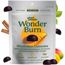 Pianta Persone WonderBurn Metabolismo & Cravings Control Gummies, Zero Sugar, Ripe Mango Flavor (60 Conte)