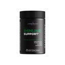 Livingood Supplément quotidien de soutien immunitaire, formule 4-en-1 avec huile d'origan, monolaurin, L Lysine & Quercetin, Gut & Digestive Health, sans gluten, végétalien, non OGM, sans allergène, 120 capsules
