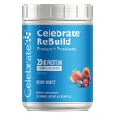 Probiotics & Prebiotics - 20g Whey Isolate Protein, High Fiber, für Post Bariatric Surgery Patienten - Berry Burst (15 Servings)