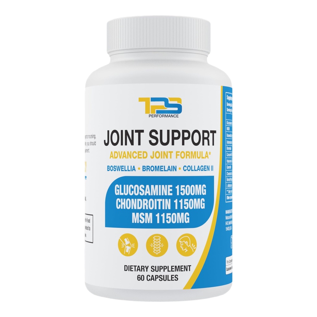 Gemeinsame Unterstützung Ergänzung | Glucosamin Chondroitin MSM 60 Kapseln