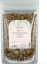 Starwest Botanicals Bio Kamille Blumen ganz - Getrocknete Blatt Kräuter für Tee, Kräuter Lotions, & Bäcker, aus Ägypten, Zertifizierte Kosher, Non-GMO - 4 oz Pouch