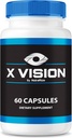NutraRize X Vision Capsules – Daily Eye Support Formula con ingredienti naturali per aiutare a mantenere il benessere visivo e il comfort degli occhi | Easy-to-Take Pills (60 capsule)