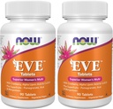 NOW Integratori, EveTM Multivitamina femminile con mirtillo, acido lipoico alfa e coQ10, Plus Superfruits - Melograno, Acai & Mangosteen, 90 compresse (Pack of 2)