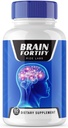 rize labs - Supplément BrainFortify, Formule de soutien de la mémoire organique pour réduire les effets négatifs du brouillard cérébral, utilisé pour stimuler la mémoire (60 capsules)