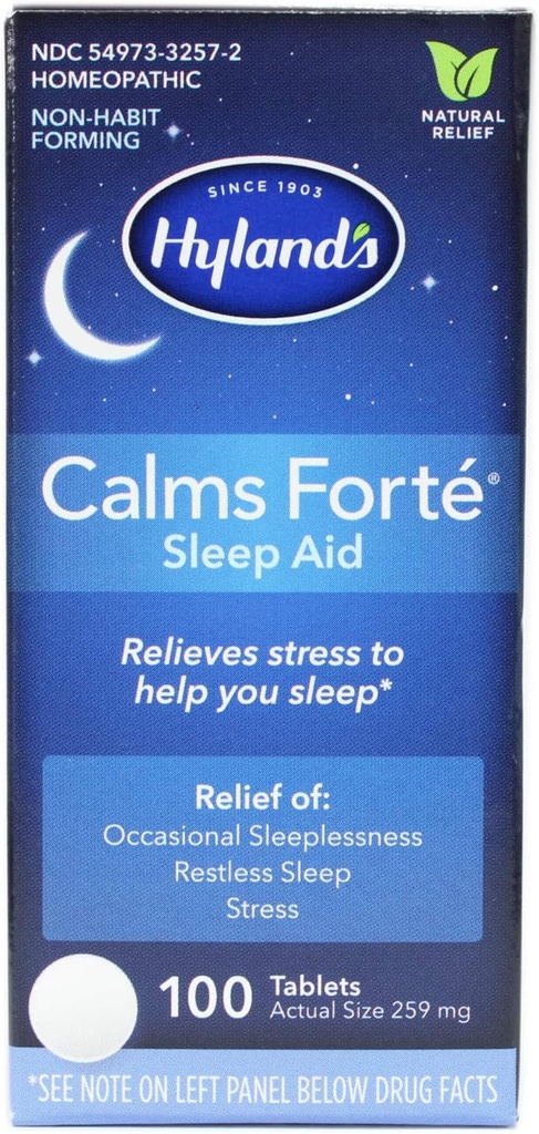 Hyland's Calms Forte Sleep Aid - 100 compresse