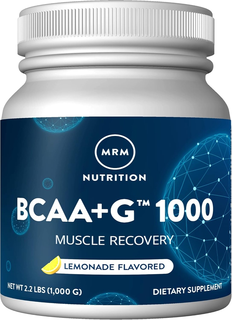 MRM BCAA+G, Lemonade, 35.2-Ounce (1000g) Kunststoff Jar