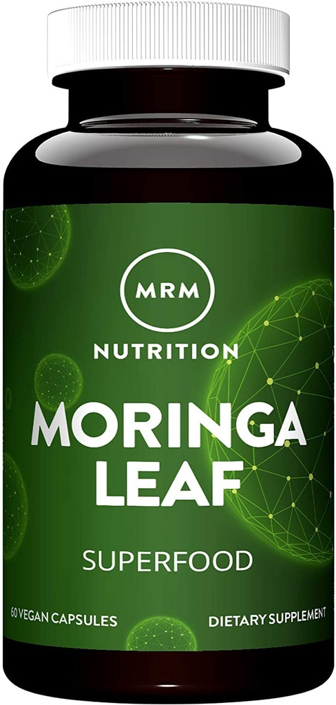 MRM Nutrition Moringa Capsules de la feuille de 600mg Moringa