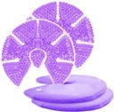 Gel di latte caldo/venduto perline di gelo per il seno Raffreddamento / Rilievo pastiglie per l'allattamento, Dolore di infermieristica, Mastite, Engorgement, Gonfiore, Dutti Plugged | Latte Boost Let-Down & Production, 2 Pack (Purple)