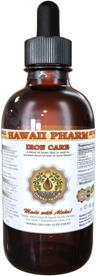 Soins de fer Extrait liquide 4 Oz