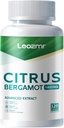 Citrus organici Bergamot 1400mg, 120 Capsule - 25:1 Citrus Bergamia - Olio essenziale e Citrus Bioflavonoidi - Integratori naturali per la salute del cuore per le donne e gli uomini - Pillole non OGM
