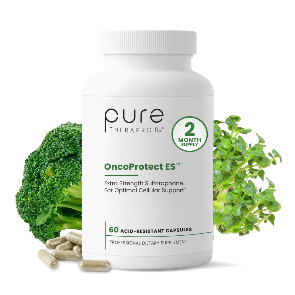 Pure Therapro Rx OncoProtect ES HIGH DOSE Sulforaphane Supplément, fabriqué aux États-Unis
