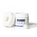 Polvere pre-allenamento della Nutrition dell'oro | Soy-Free, Keto, Vegan Premium Flavor Pre-Workout con caffeina naturale, L-Citrulline, Alpha GPC, Beta-Alanine e Antiossidanti, 20 Servings (Blue Raspberry)