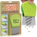 Fast 'n Clean - Lice Comb Reinvented - Il Self Cleaning Lice Comb