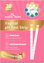 Easy@Home Test du pH vaginal -30 Bandes de la trousse de test BV à la maison pour les femmes