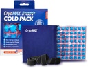 CryoMAX Cold Pack, riutilizzabile, lattice libero, terapia fredda di 8 ore, grande, 12" x 12" (1 Conte)