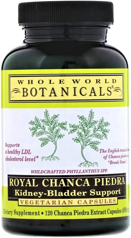 Whole World Botanicals Royal Chanca PiedraTM Kidney-Bladder Unterstützung 120 Veg Kapseln, für Nieren- und Blasengesundheit