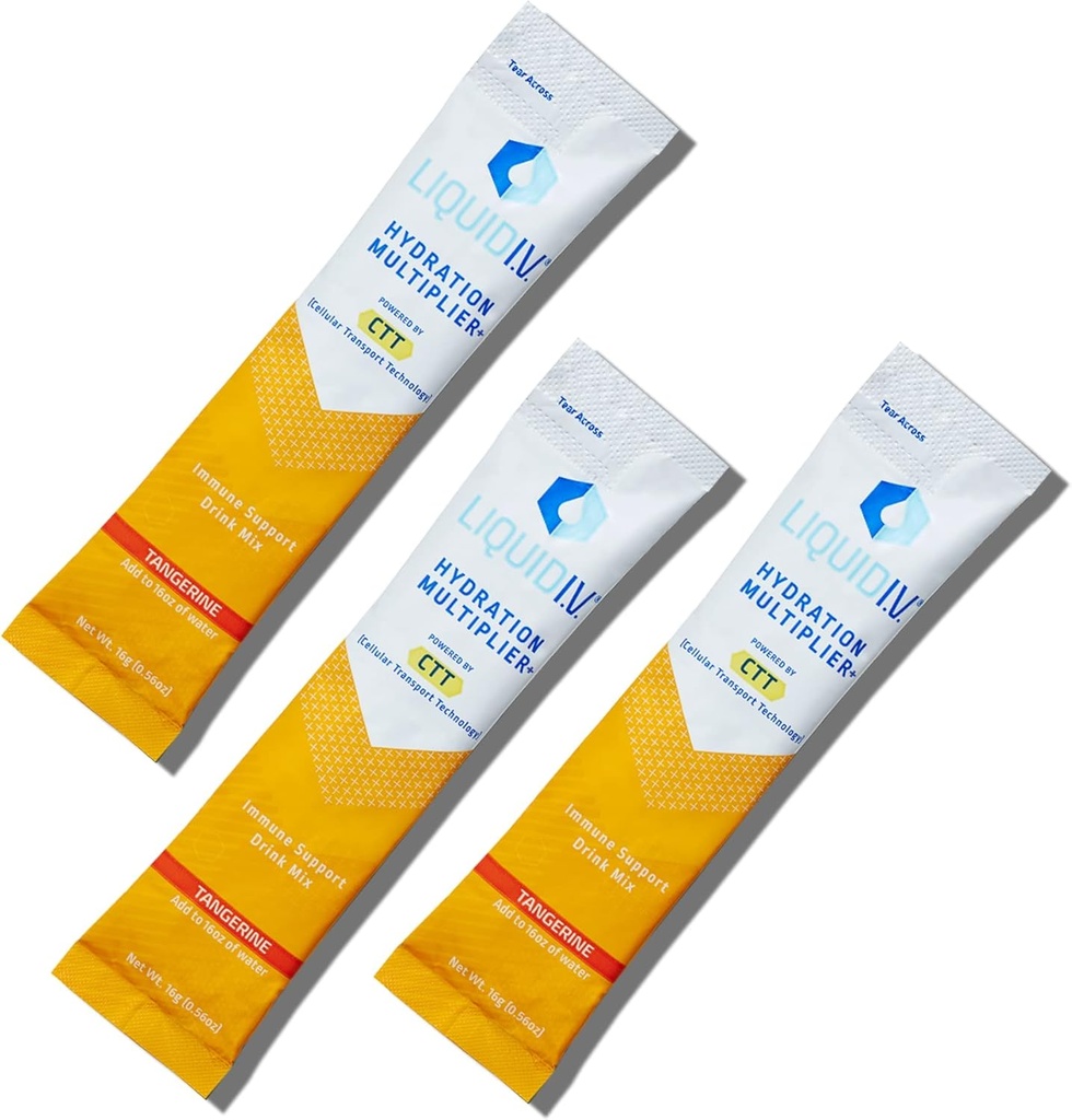 LIQUID IV Immun Hydration Drink Mix 10 Count, 0.56 OZ