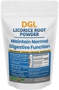 Supplément de réglisse de la DGL : soutient la santé digestive, soutien à la teinture de Gut, poudre de la DGL pour le bien-être, poudre d'extrait de racine de réglisse, 140 serv.