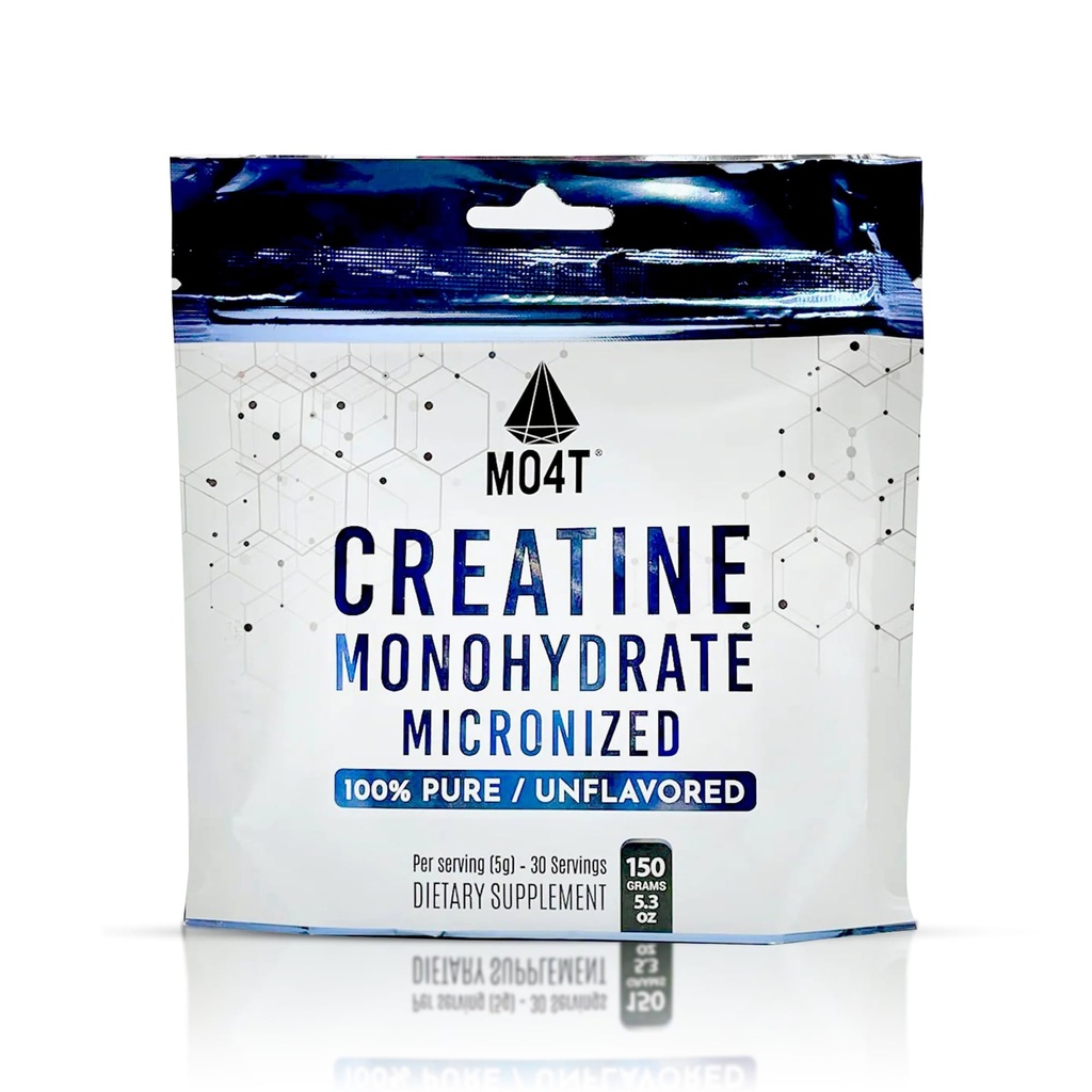 Premium Creatine Monohydrat Micronized Powder 150G, 5000mg Pro Serv (5g) - Micronized Creatine Monohydrate, 30 Servierungen, 5,3 Unzen