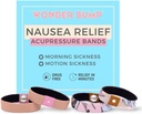 Mattina Malattia Rilievo Wristbands | Acupressure Anti Nausea Bands for Pregnancy Nausea Relief, First Trimester Pregnancy Essentials (2 Sets) (Medium)