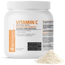 Bronson Buffered Vitamin C Pulver Ascorbinsäure gepuffert mit Natriumascorbat Soluble Fine Crystals – fördert gesundes Immunsystem und Zellschutz – Leistungsstarkes Antioxidans - 1 Kilogramm (2.2 Lbs)