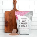 Vitalura Labs Grass-Fed Whey Protein Isolate - Protein 25g (DV 50%) Per Serving - 100% Whey Isolate - Certificato di Contenuto NSF - Gelato al cioccolato aromatizzato - Nessun Filler - Facile Digestione - 30 Serve