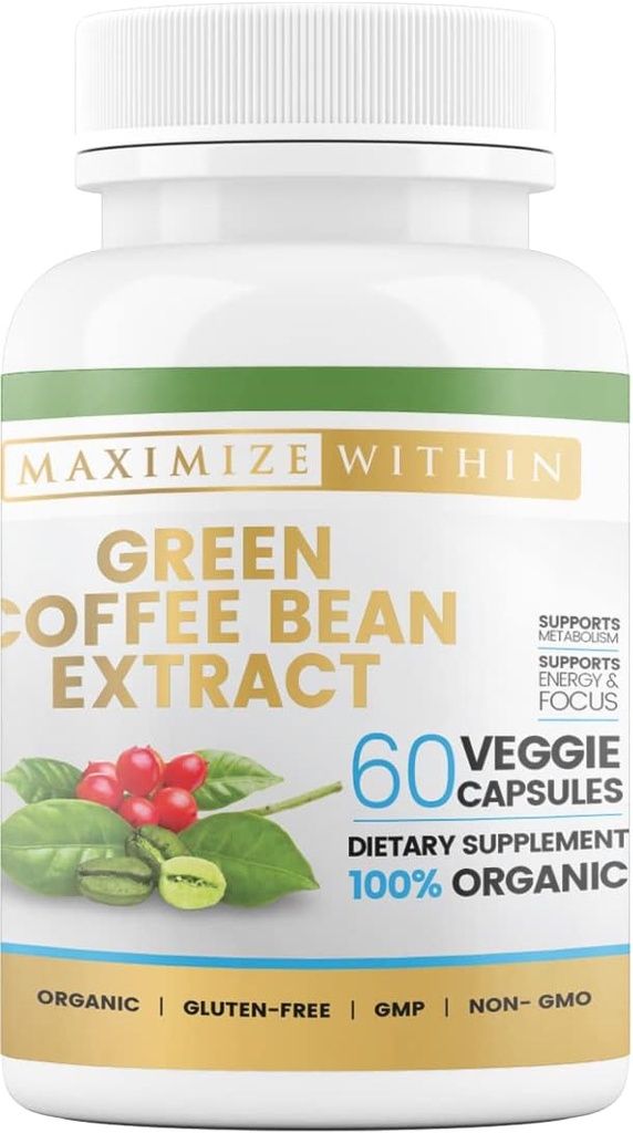 Maximieren Sie innerhalb Green Coffee Bean Extract, 60 ct