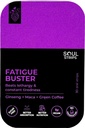 Soul Strips Fatigue Buster - Ginseng, Maca, Green Coffee, Energy Booster, Riduce Mental & Physical Fatigue, Quick Absorb, Mixed Berries Flavor, Travel-Friendly, 30 Fast-Dissolving Strips Pack