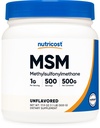 Nutricost Pure MSM Powder 500 Gramm (Methylsulfonylmethan)