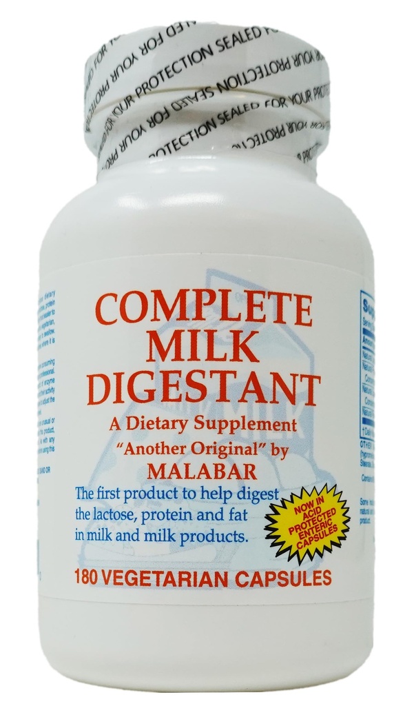 Malabar Digestant latte completo, 180 Conte