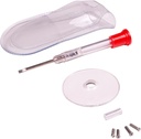 Apex Brillen Reparatur-Kit - Brillen Reparatur-Kit mit kleinem Schraubenzieher,Eyeglas Schrauben, Lupe Glas, Schraubenführer, &amp; Aufbewahrungstasche - Universal Brillen Reparatur-Kit zum Lesen von Gläsern, &amp; Sonnenbrillen