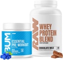 Polvere proteica del siero RAW & Bundle pre-allenamento essenziale