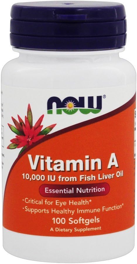 Ora alimenti, vitamina A, 10.000 UI, 100 Softgels