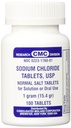 Natriumchlorid Tabletten 1 Gm, USP Normalsalz Tabletten - 100 Tabletten